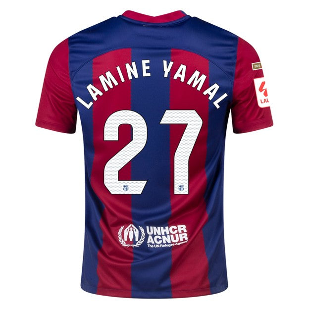 Lamine Yamal Barcelona Nike 2023/24 Home Jersey